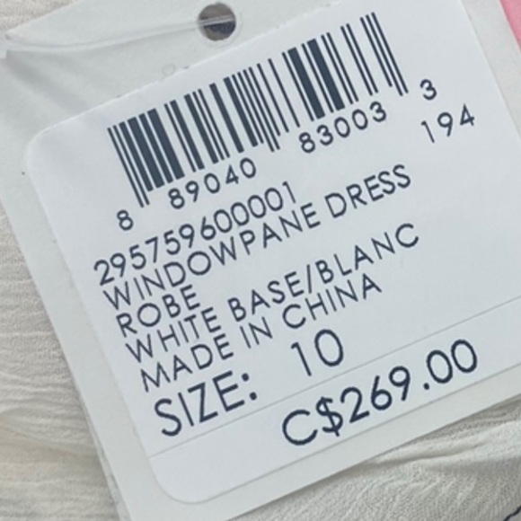 𝅺BNWT Club Monaco Window Pane Dress STUNNING - Picture 12 of 12